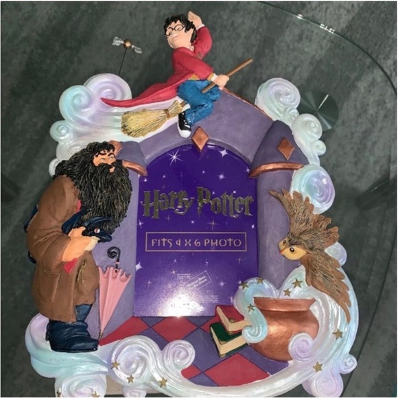 Warner Bros. Accents Harry Potter Hagrid 3d Photo Frame Rare 200